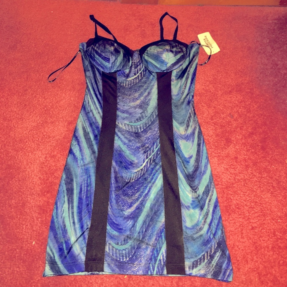 Forever 21 Blue Lacey Body-con Dress LAST CHANCE! MAKE AN OFFER!